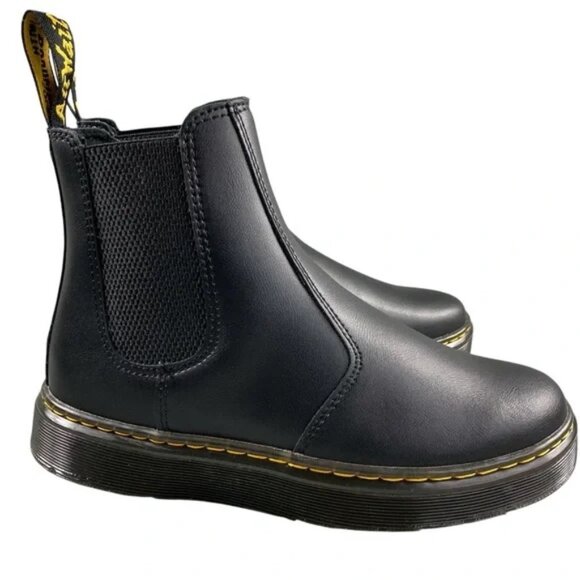 Dr. Martens Dorrian Chelsea Leather Boots Unisex W10 M9 - NWOB - Picture 1 of 8